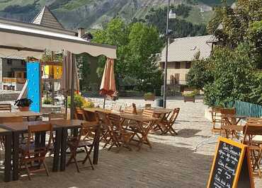 Terrasse en été