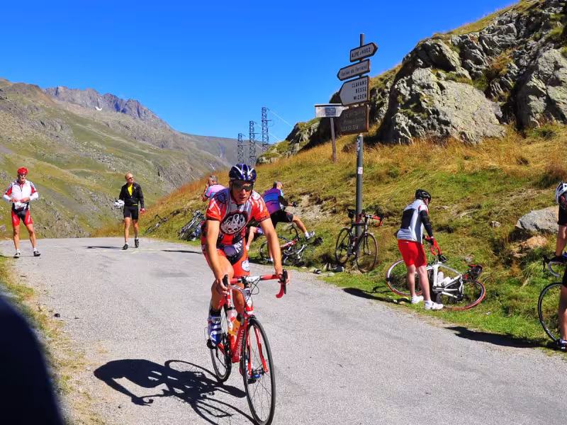 Alpe d'Huez, col de Sarenne et les balcons d'Auris