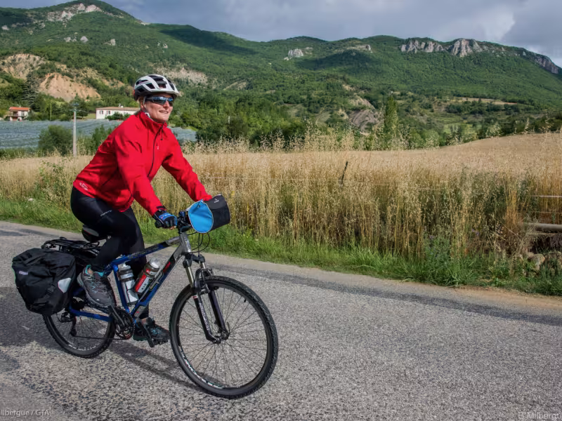 Fietsen in de Buech-vallei