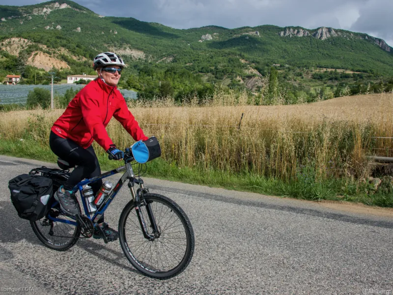 Fietsen in de Buech-vallei