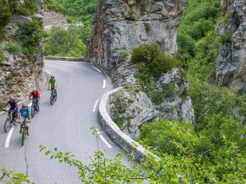 Fietsen door de Gorges de la Méouge