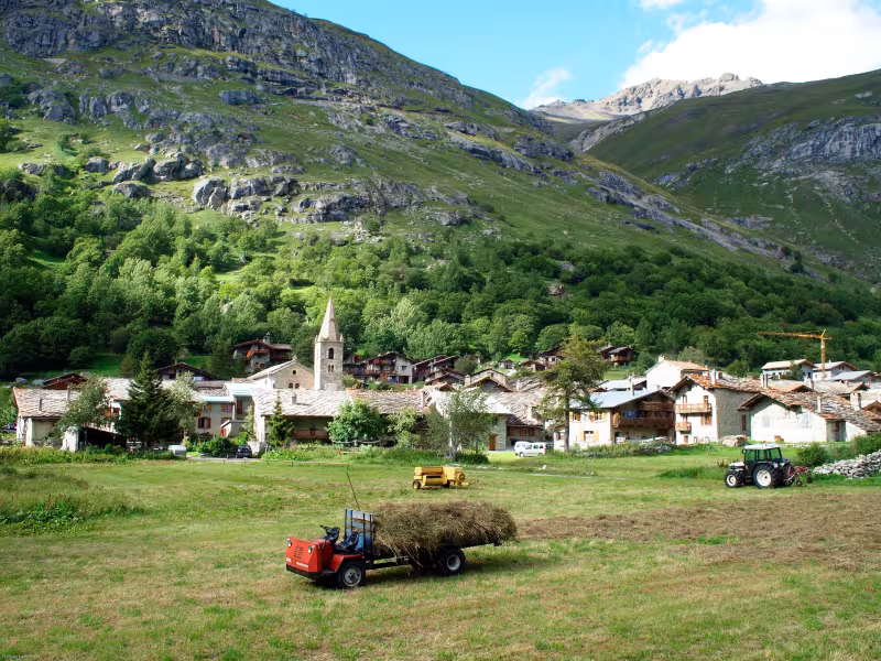 Bonneval-sur-Arc, geklasseerd dorp in Haute-Maurienne Vanoise