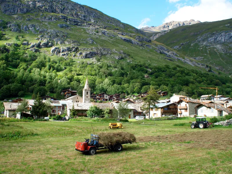 Bonneval-sur-Arc, geklasseerd dorp in Haute-Maurienne Vanoise