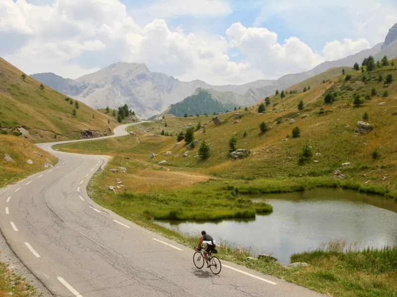 Col de Vars op de Route des Grandes Alpes
