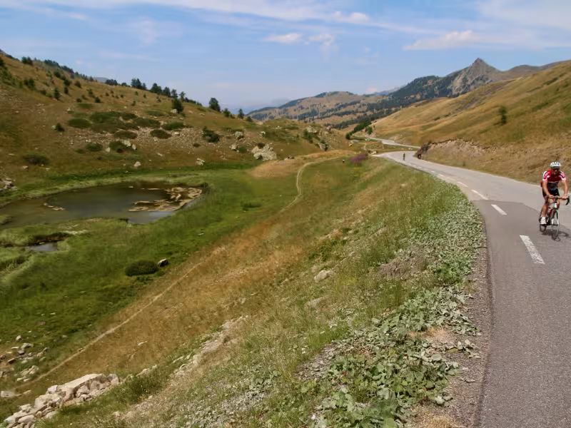 Meer in de Col de Vars
