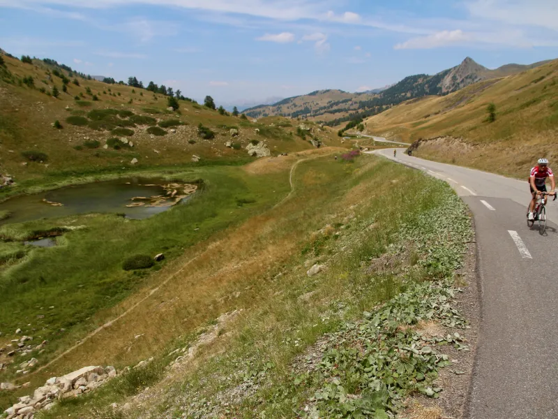 Meer in de Col de Vars
