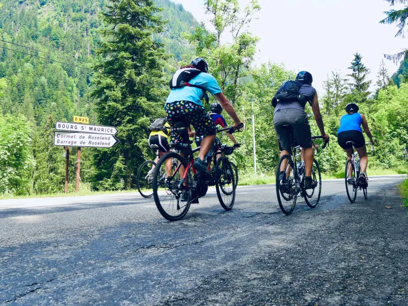 Vertrek vanuit Beaufort sur Coron richting Cormet de Roselend