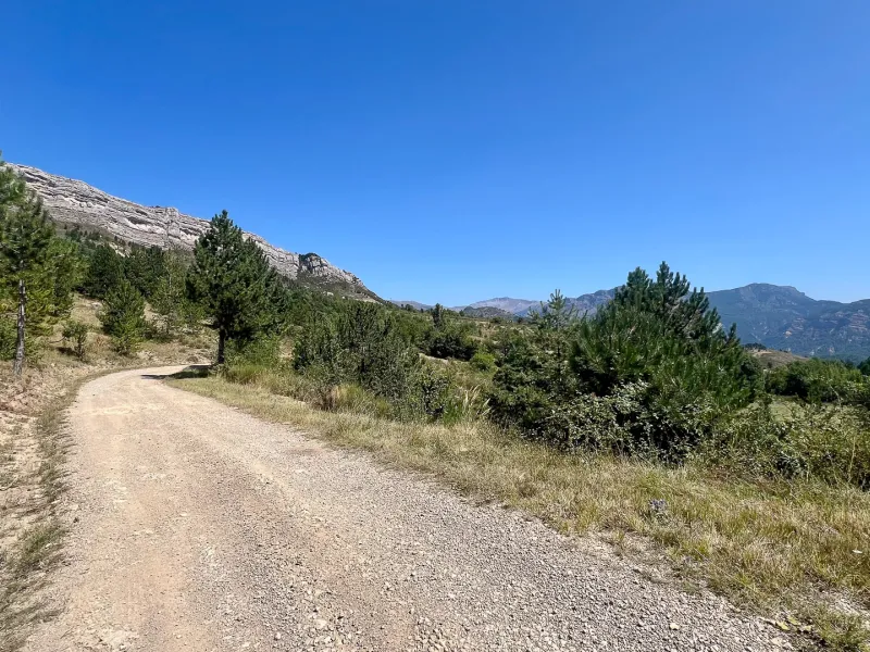 Grindklimmen in het Monges-massief, tussen Sisteron en Digne-les-Bains