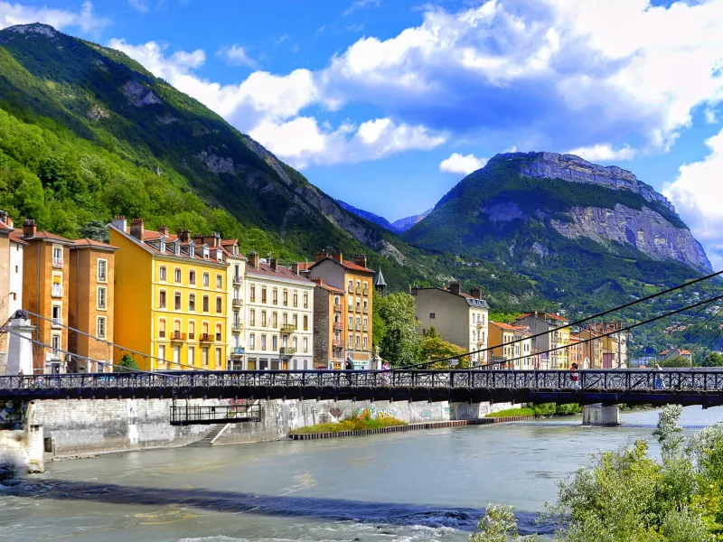 Het Quartier des Italiens in Grenoble