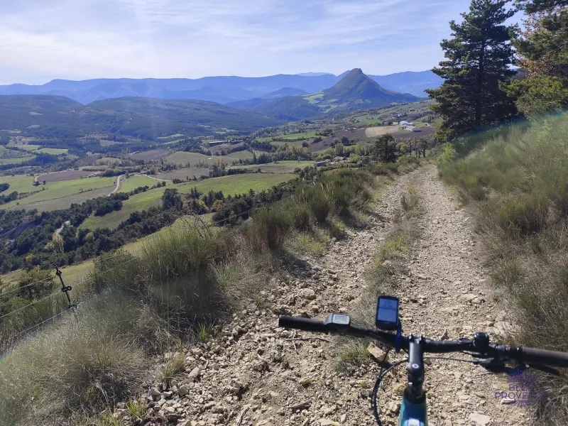 Gravelleren in het hart van de Buëch baronnies