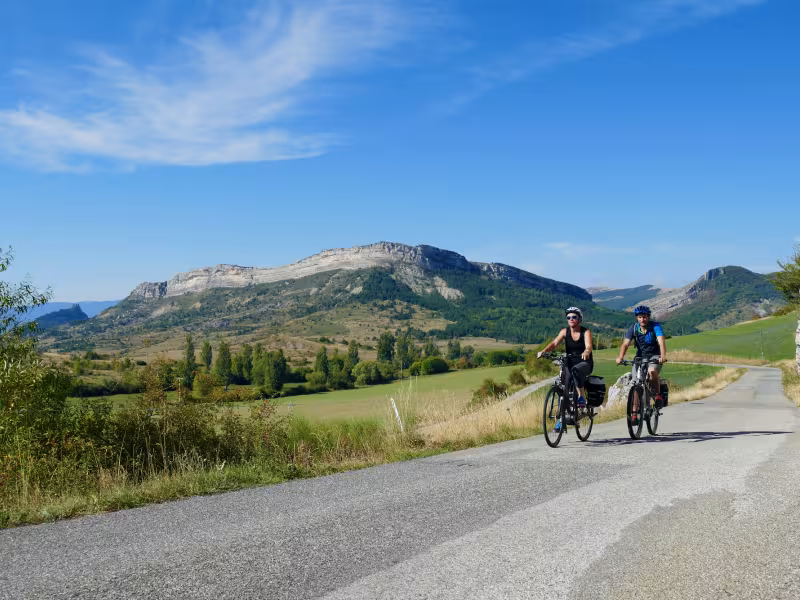 Tussen Sisteron en Digne-les-Bains via het Monges-massief