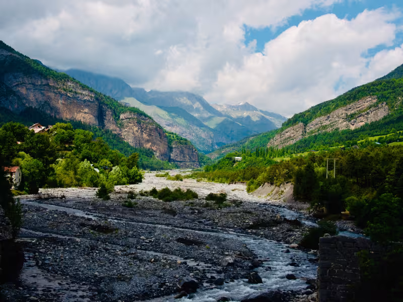 De Hoge Var Vallei in de Alpes-Maritimes