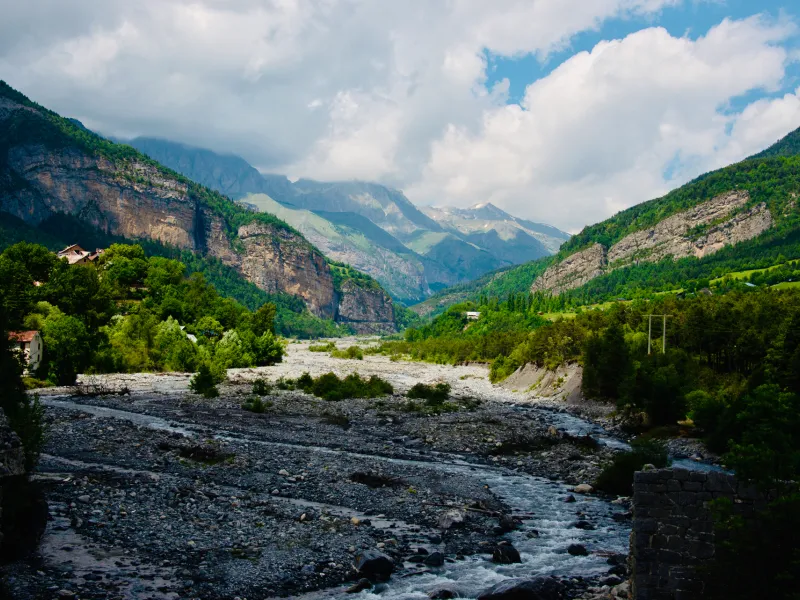 De Hoge Var Vallei in de Alpes-Maritimes