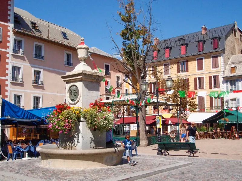 De charmante en kleurrijke stad Barcelonnette