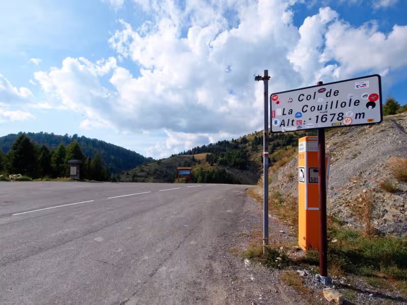 Col de la Couillole 1618 m