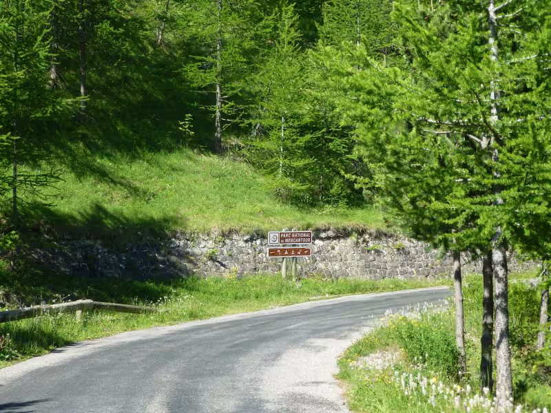 De Cayolle pas doorkruist het Nationaal Park Mercantour