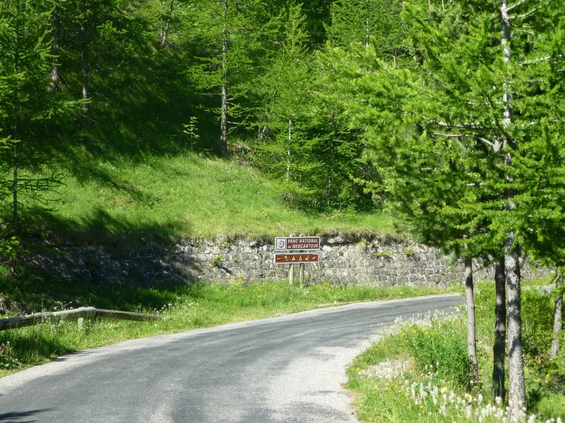 De Cayolle pas doorkruist het Nationaal Park Mercantour