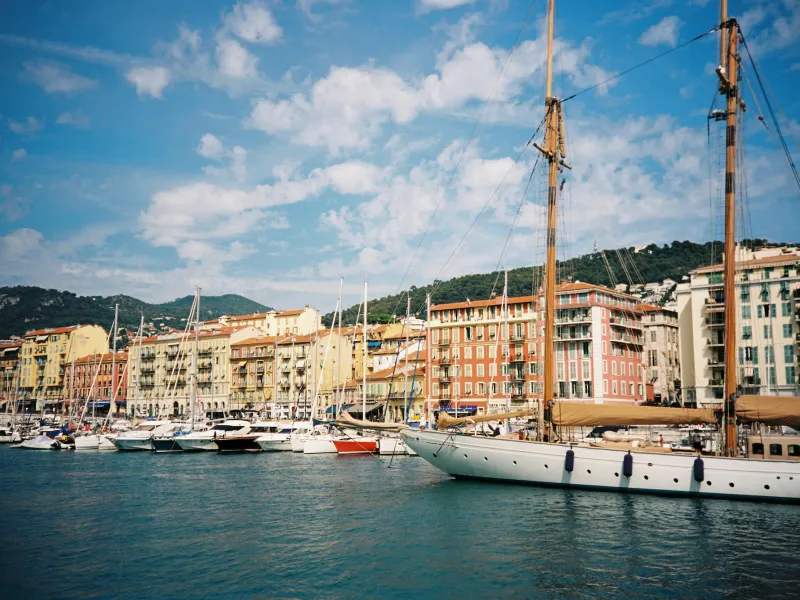 De haven van Nice