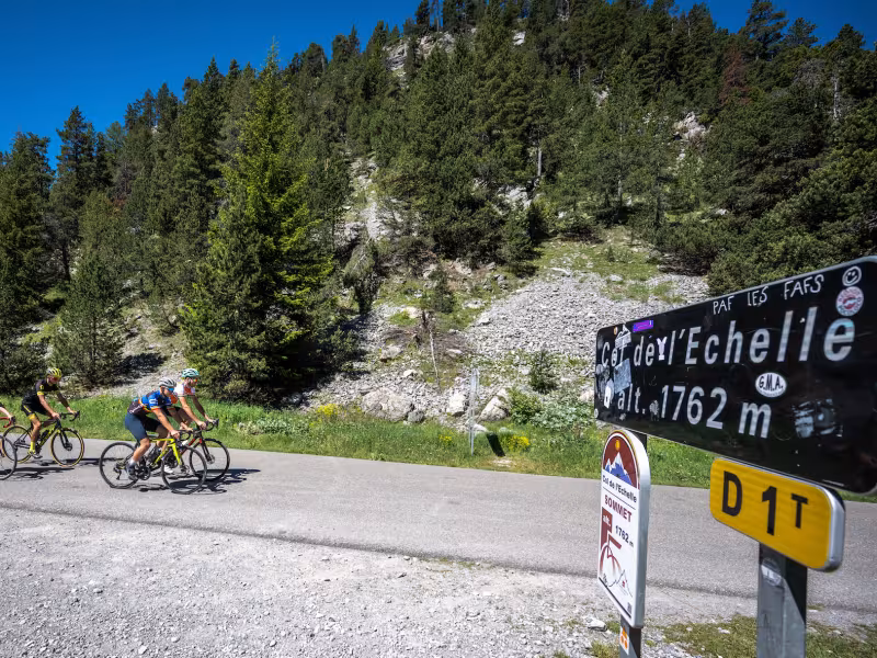 Oversteek van de Col de l'Echelle tussen Clarée en Vallée Etroite