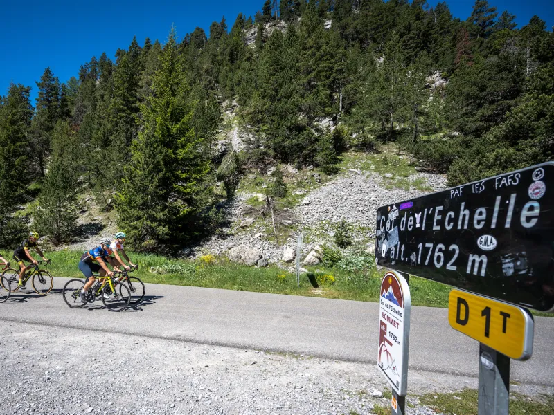 Oversteek van de Col de l'Echelle tussen Clarée en Vallée Etroite