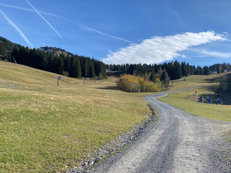Beklimming van de Col de Ranfoly - Les Gets