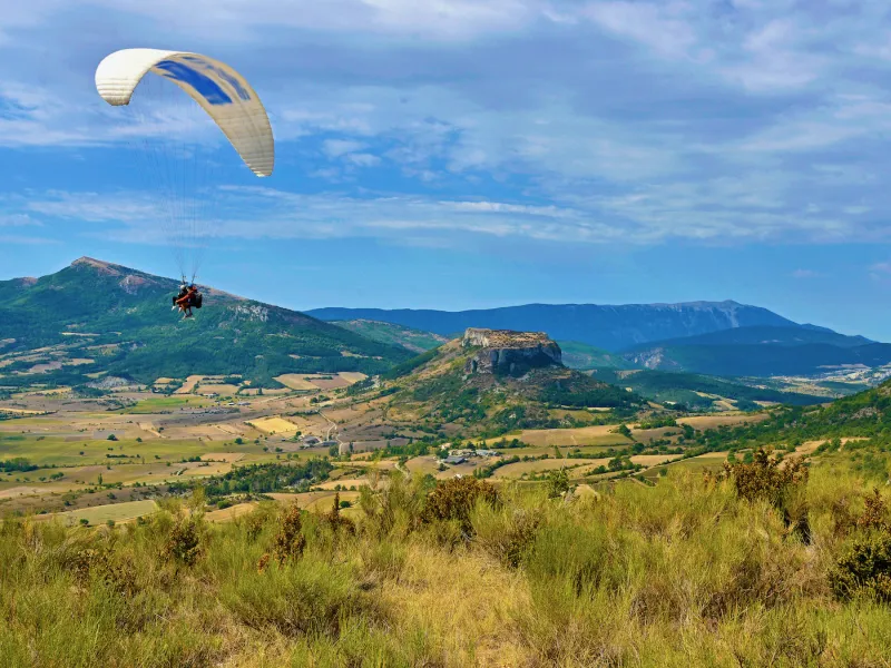 Paragliding in het hart van de Baronnies