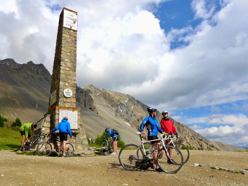 Doorgang naar de Col d'Izoard 2360 m