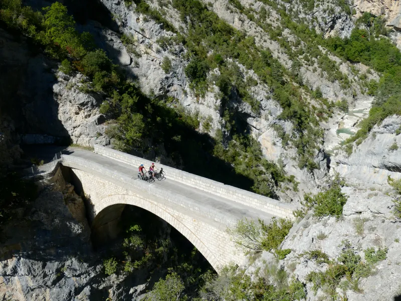 Brug over de Clue d'Aiglun