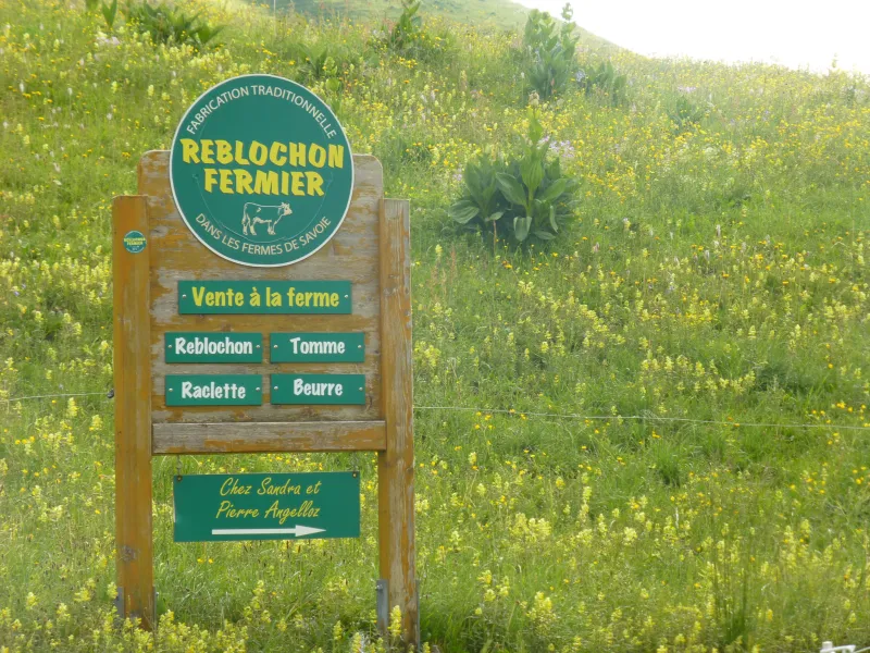 Reblochon embleme uit de Haute-Savoie