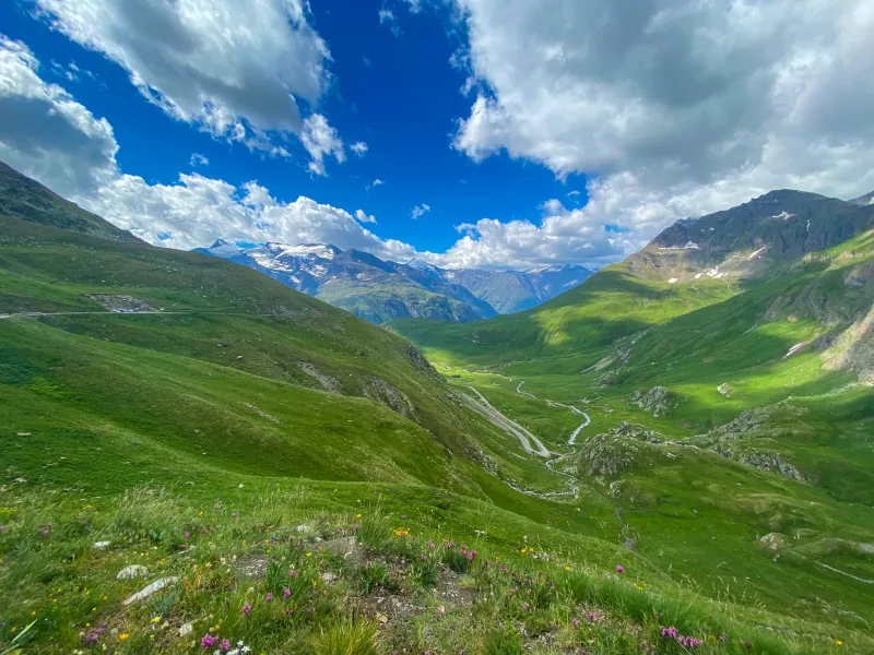 Noordkant Col de l'Iseran