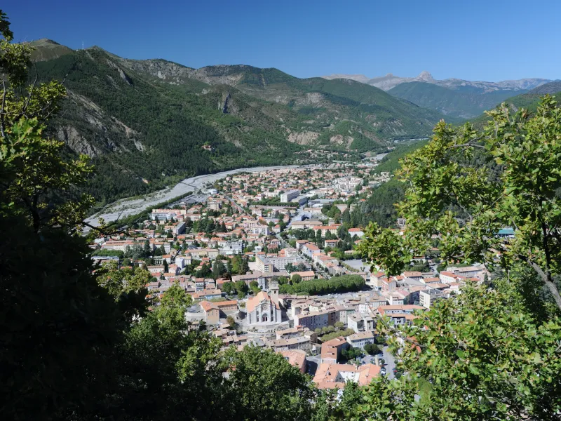 Algemeen beeld van Digne les Bains
