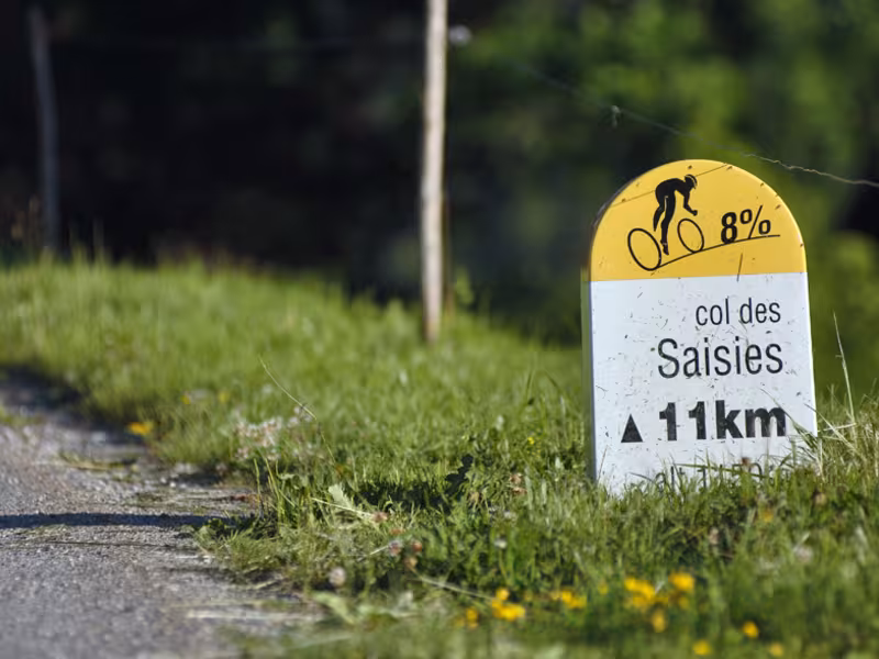 Beklimming van de Col des Saisies vanuit de Val d'Arly