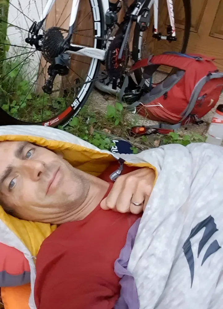 Bivak op de Col d'Ornon