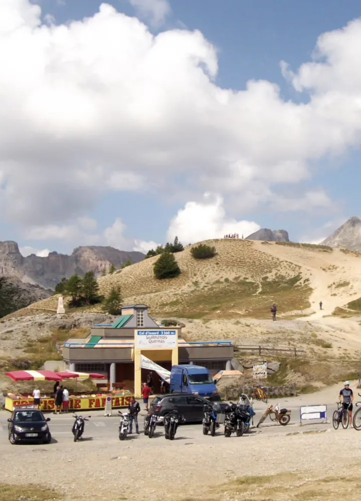 De Col d'Izoard en zijn restaurant
