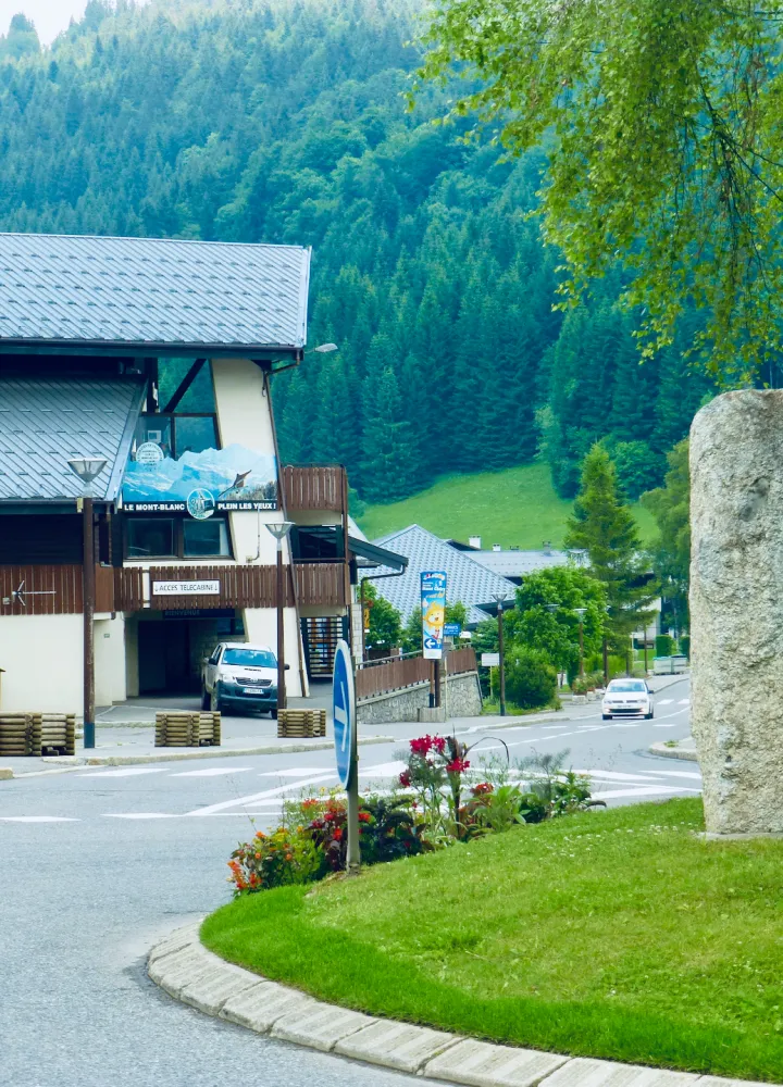 De Col des Gets op 1163 m