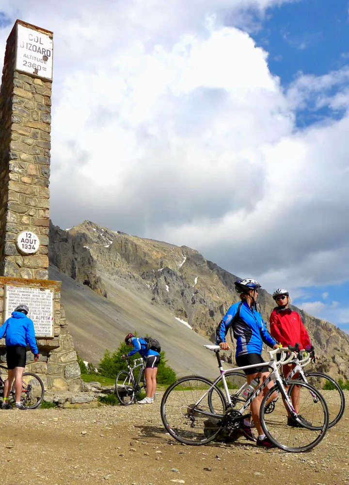 Doorgang naar de Col d'Izoard 2360 m