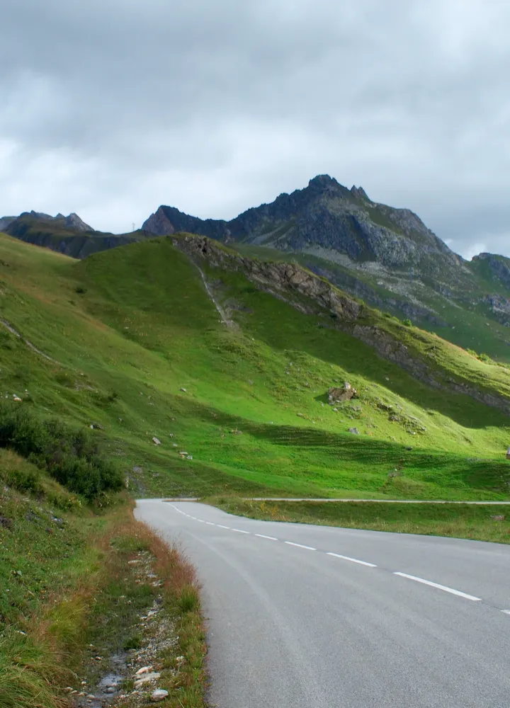 Herverkaveling langs Lac de Roselend