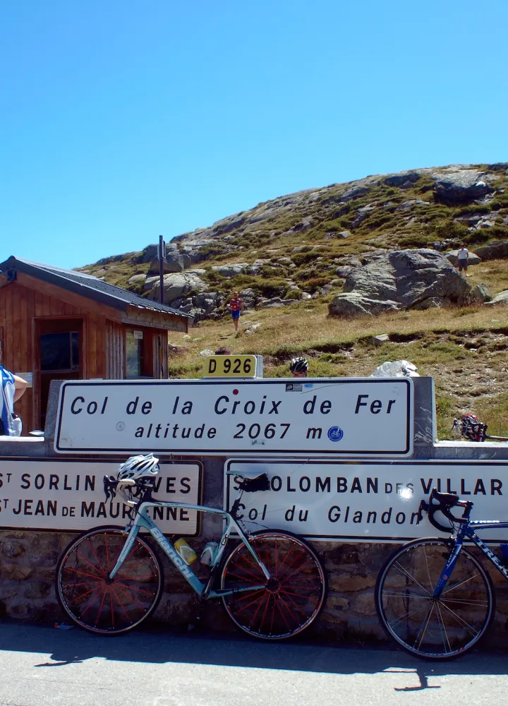 Top van de Croix de Fer pas