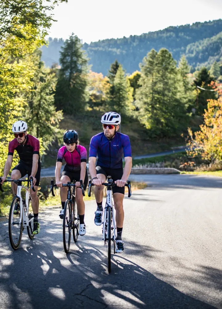 Fietsen bij aankomst in Nice