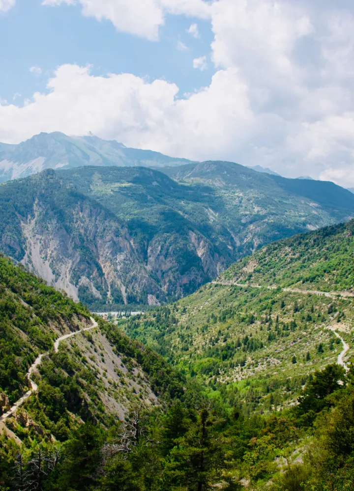 Beklimming naar Valberg vanuit Guillaumes