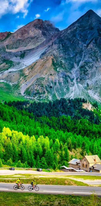 Laatste veters van de Col d'Izoard