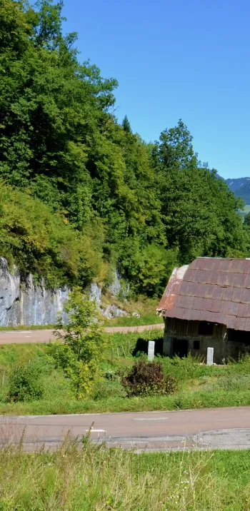 De klim naar de Col du Frêne