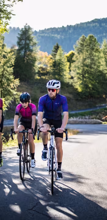 Fietsen bij aankomst in Nice