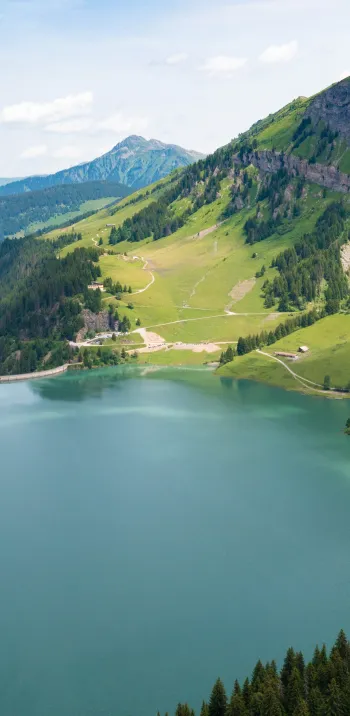 Cormet d’Arêches, Barrage-SaintGuerin