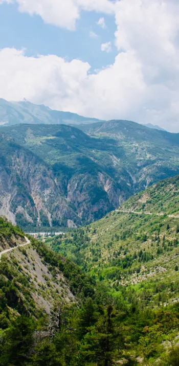 Beklimming naar Valberg vanuit Guillaumes