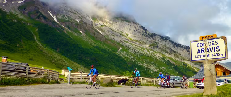 De Aravis pas oversteken