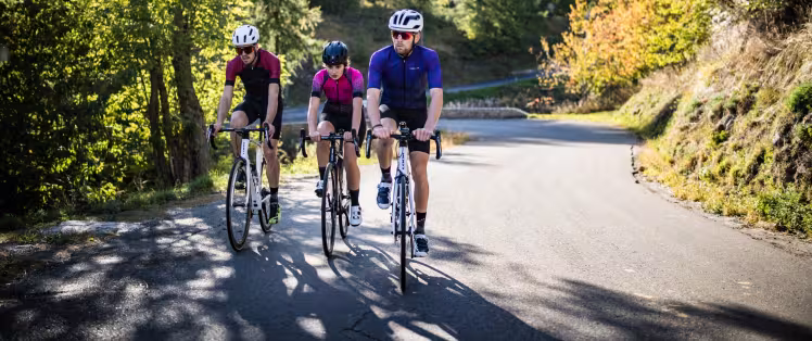 Fietsen bij aankomst in Nice