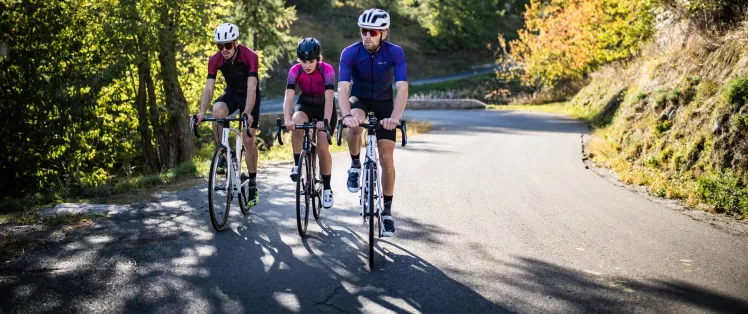 Fietsen bij aankomst in Nice