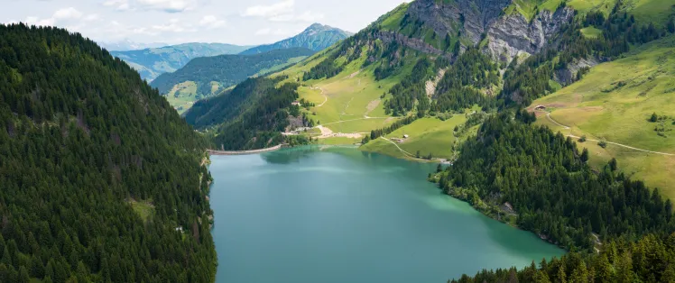 Cormet d’Arêches, Barrage-SaintGuerin