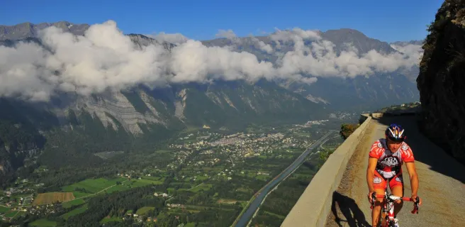 Alpe d'Huez, col de Sarenne et les balcons d'Auris